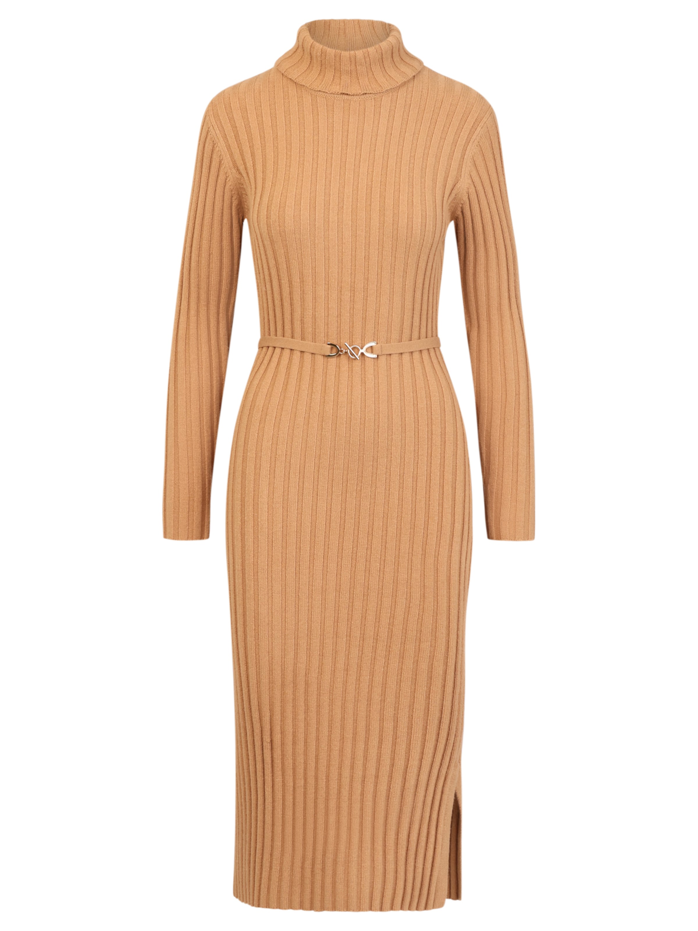 APART Knitted dress in XS in Camel, Item view