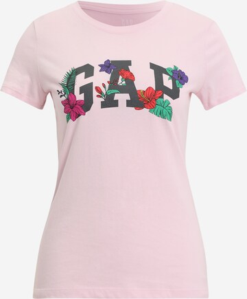 Gap Petite - Camiseta 'CLSC' en rosa: frente