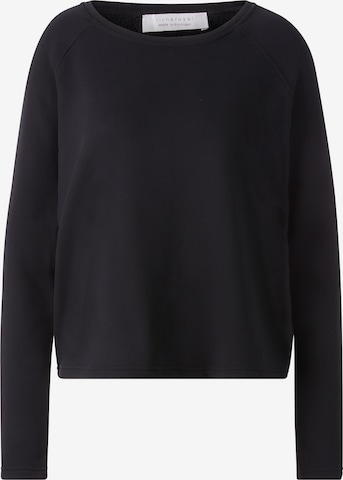 Rich & Royal - Sweatshirt em preto: frente