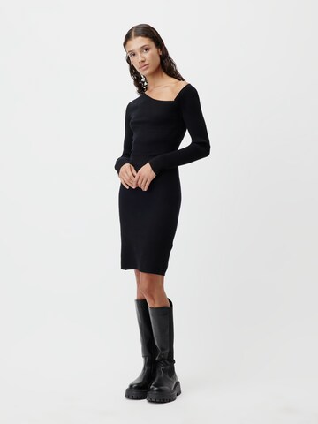 LeGer by Lena Gercke Πλεκτό φόρεμα 'Eileen' σε μαύρο