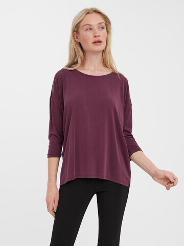 VERO MODA Shirt 'Filli' in Rood: voorkant