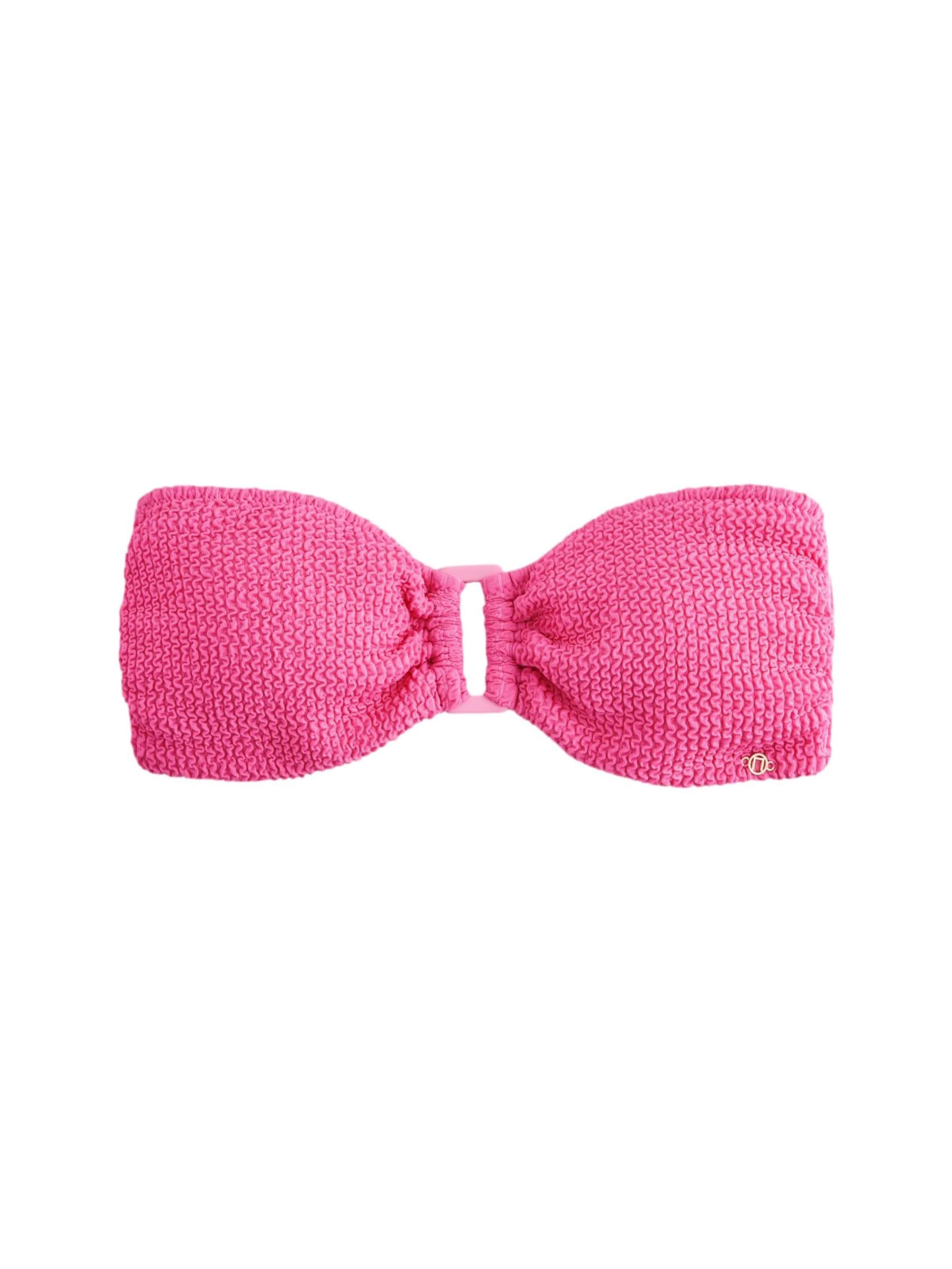 Next Bandeau Bikinioverdel i pink: forside