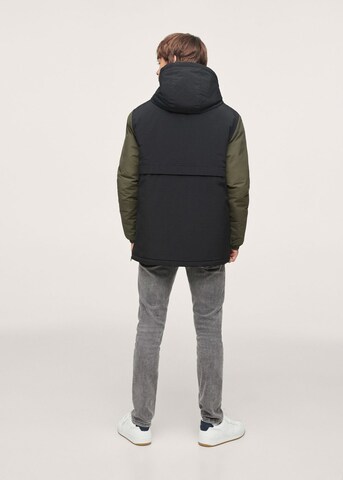 MANGO TEEN Between-Season Jacket 'Tommy' in Green