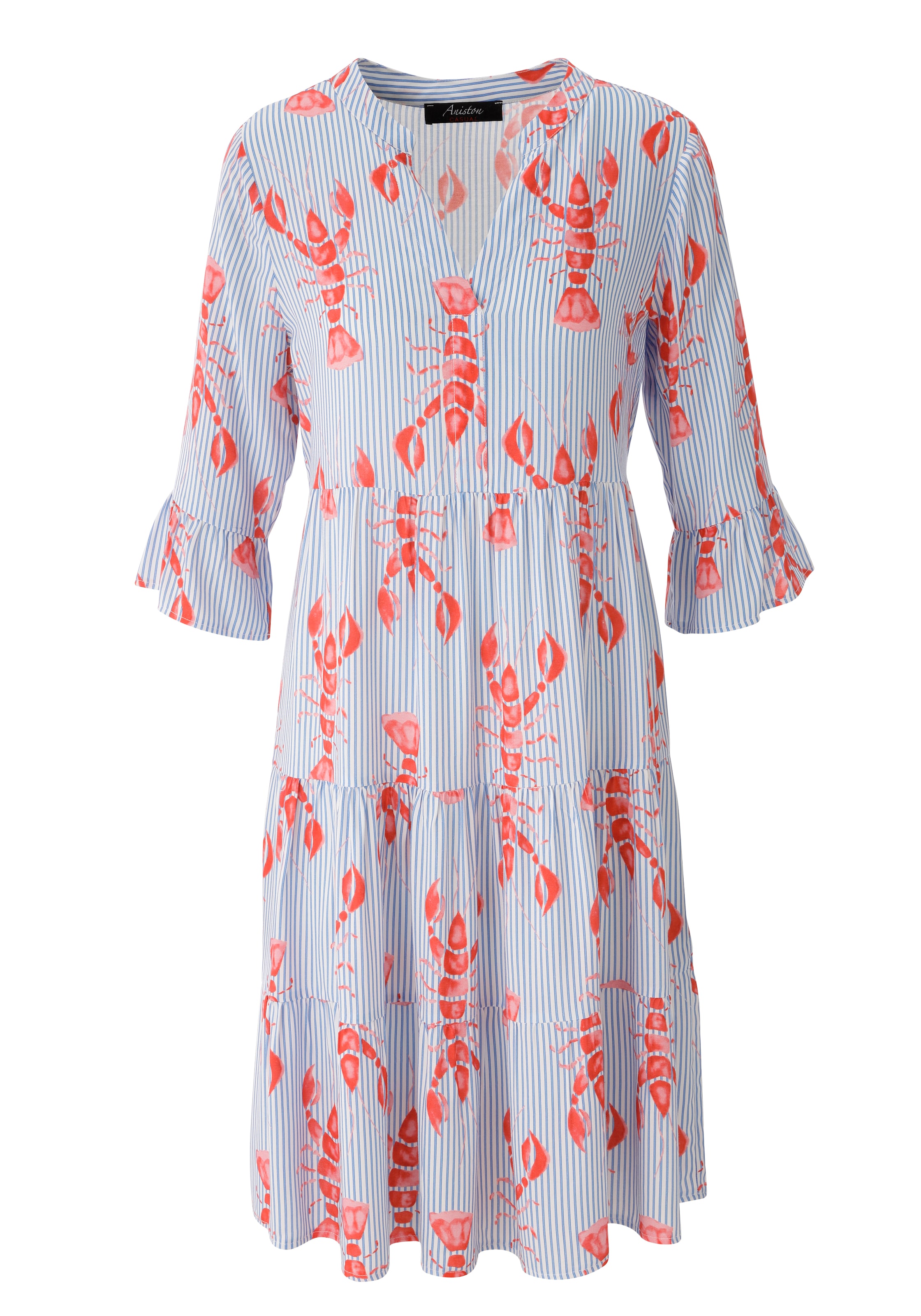 Aniston CASUAL Kleid in Blau: Vorderseite