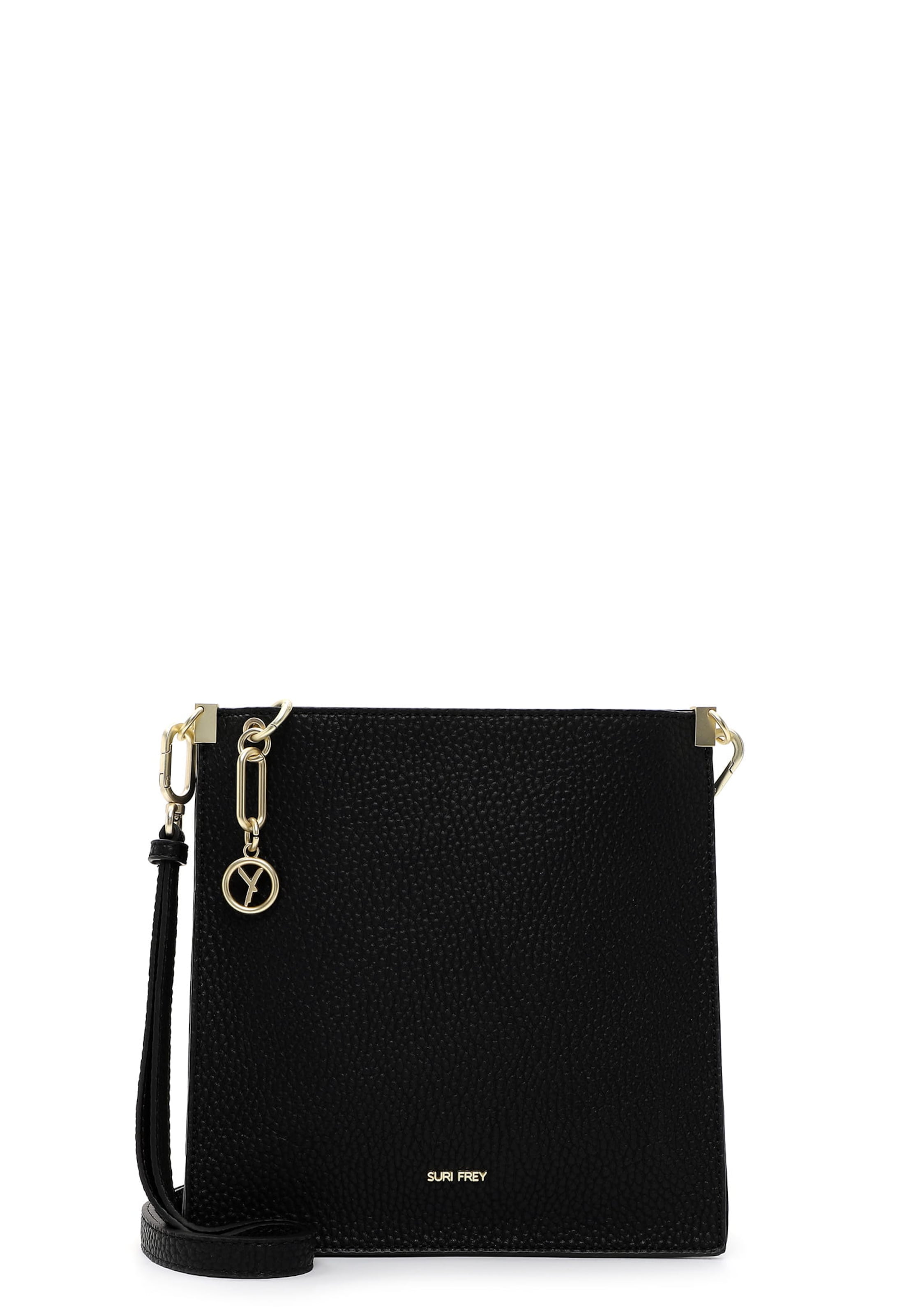 Suri Frey Schoudertas 'Gwenny' in Zwart: voorkant