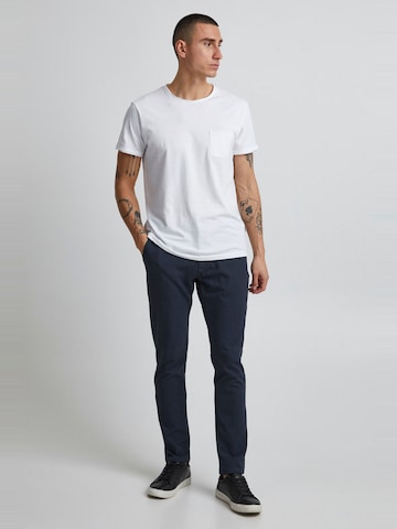 !Solid Slim fit Chino trousers 'SDFrederic' in Blue
