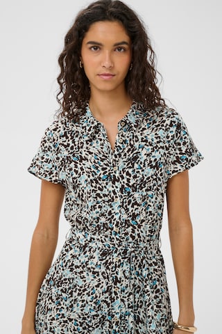 SOAKED IN LUXURY Blusekjole 'Arjana' i brun