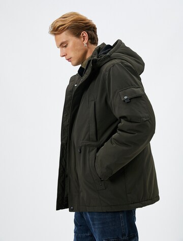 Koton Between-Season Jacket in Green