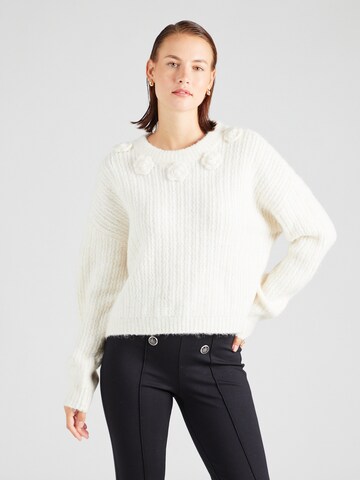 VERO MODA Sweater 'Aletta' in Beige: front