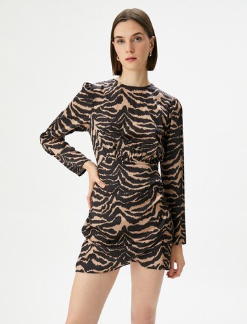Koton Dress in Brown: front