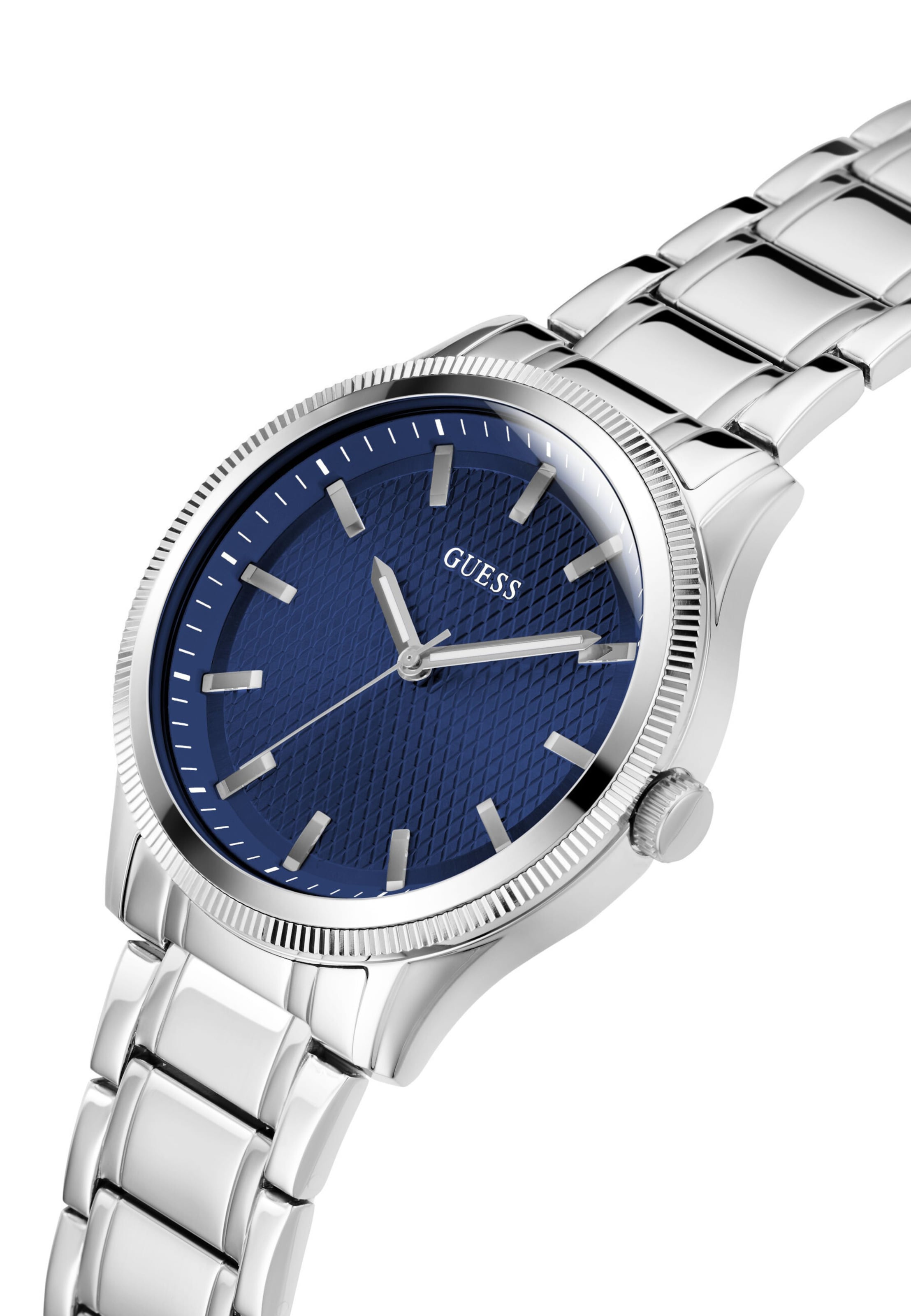 GUESS Analog watch 'DEX' in Silver