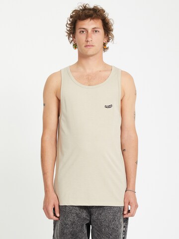 Volcom Shirt ' PISTOL ' in Beige: front