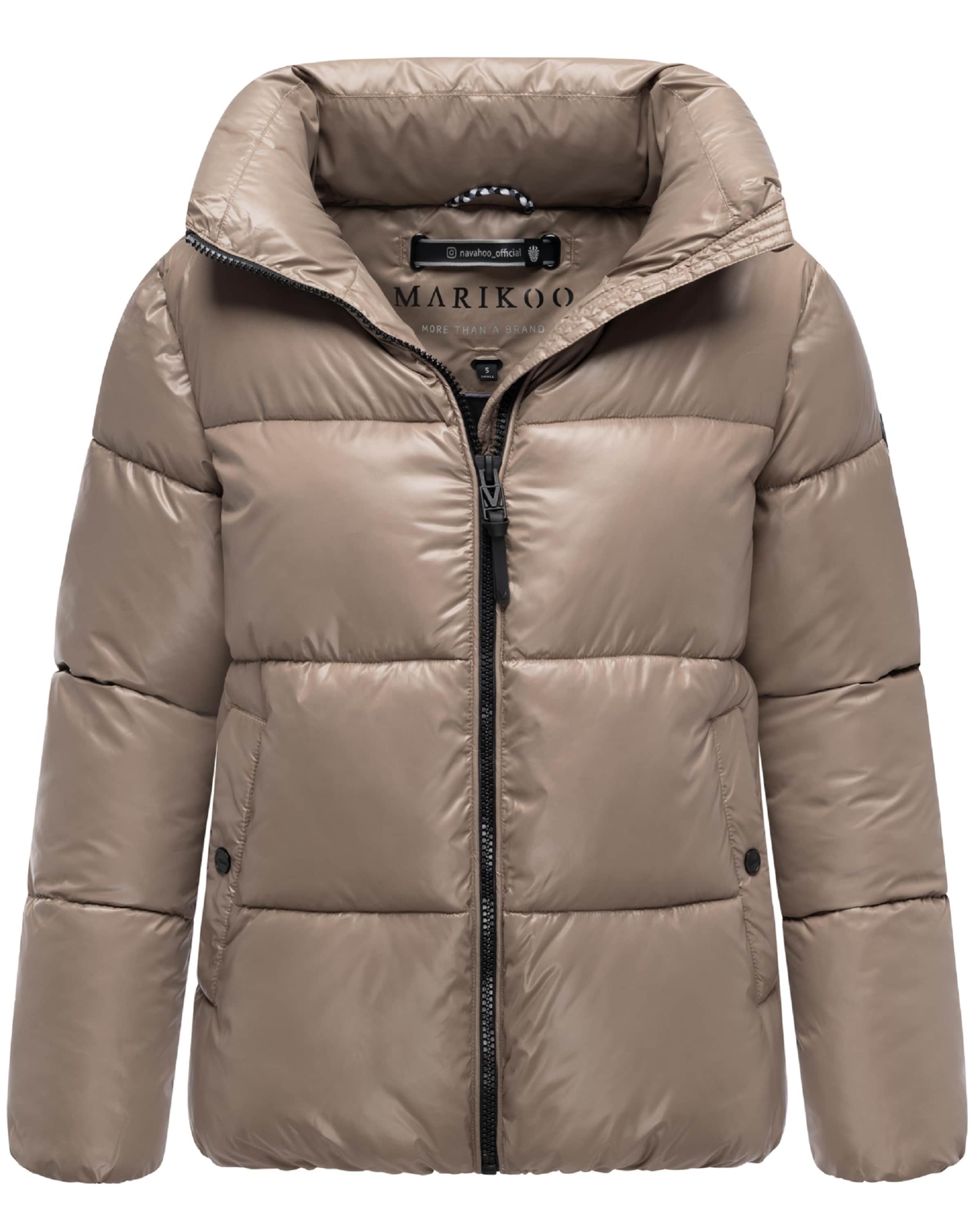 MARIKOO Winter Jacket 'Hazalee 16' in Grey