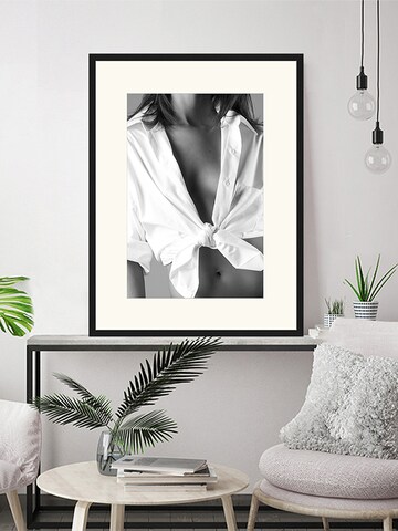 Liv Corday Image 'White Shirt' in Grey