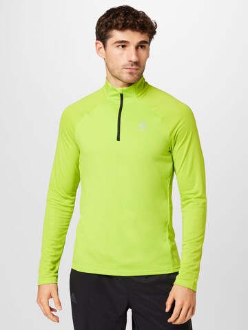 ODLO Functioneel shirt 'Essential' in Groen: voorkant