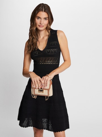Morgan Knitted dress in Black: front