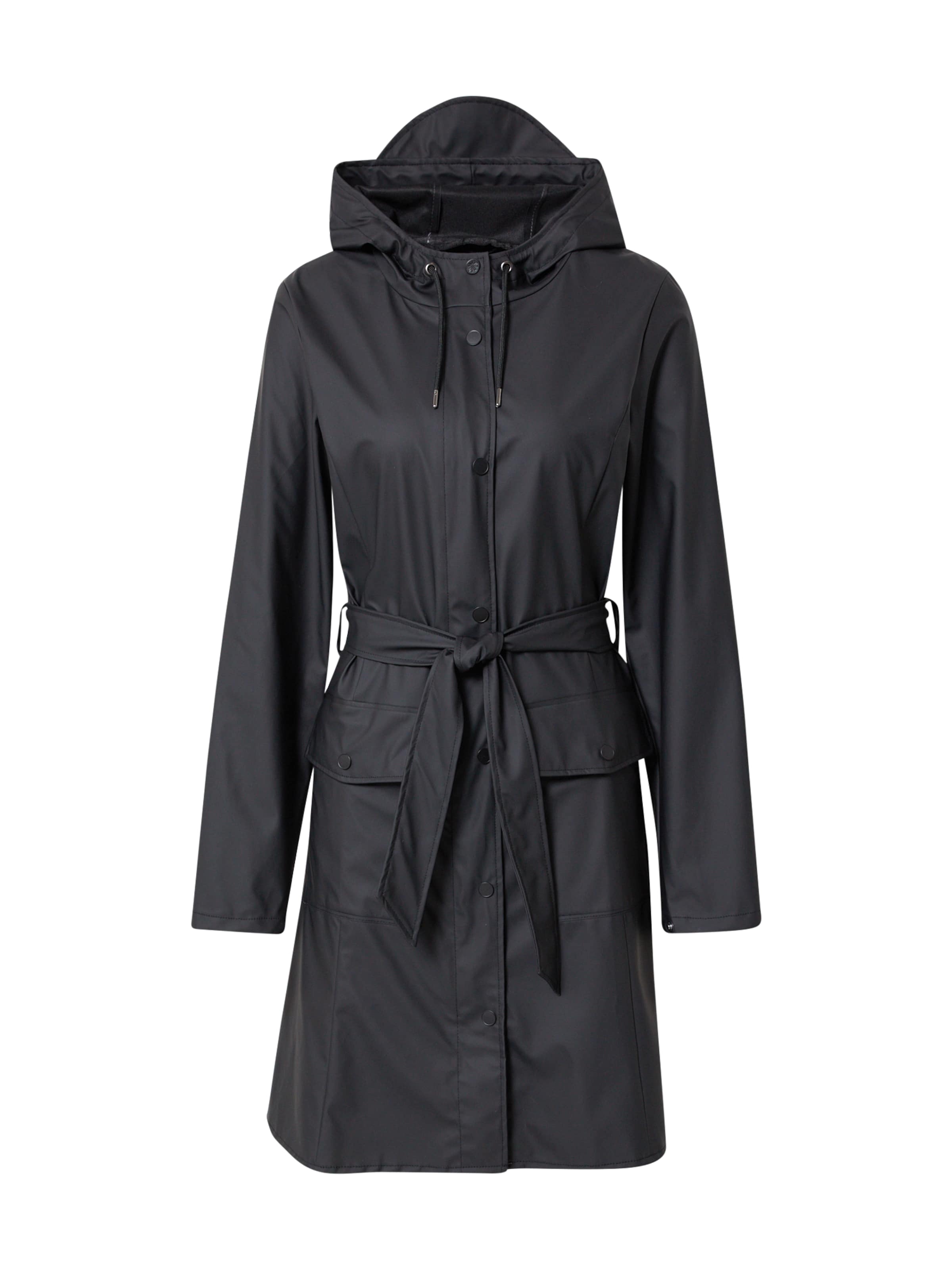 RAINS Raincoat in Black: front