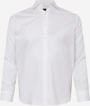 Camicia business 'JOE' di BOSS Black in bianco: frontale