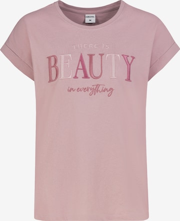 Sublevel T-Shirt in Pink: Vorderseite