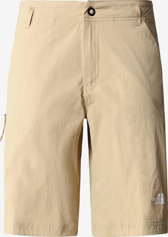 THE NORTH FACE Regular Funktionhose 'EXPLORATION' in Beige: predná strana