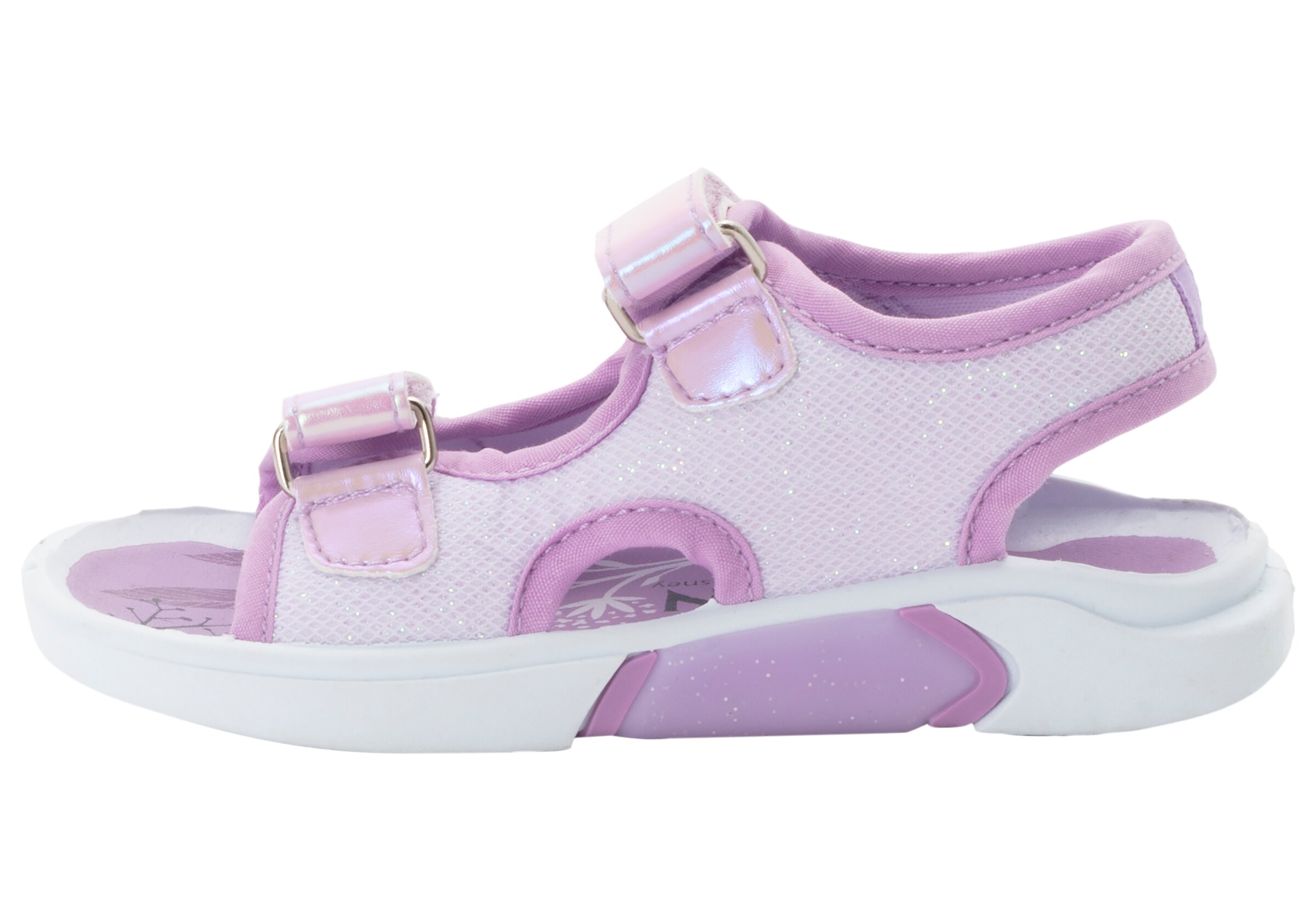 DISNEY Sandals in Purple: front