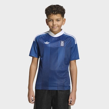 ADIDAS PERFORMANCE - Camiseta funcional 'Greece 26 Away Kids' en azul: frente