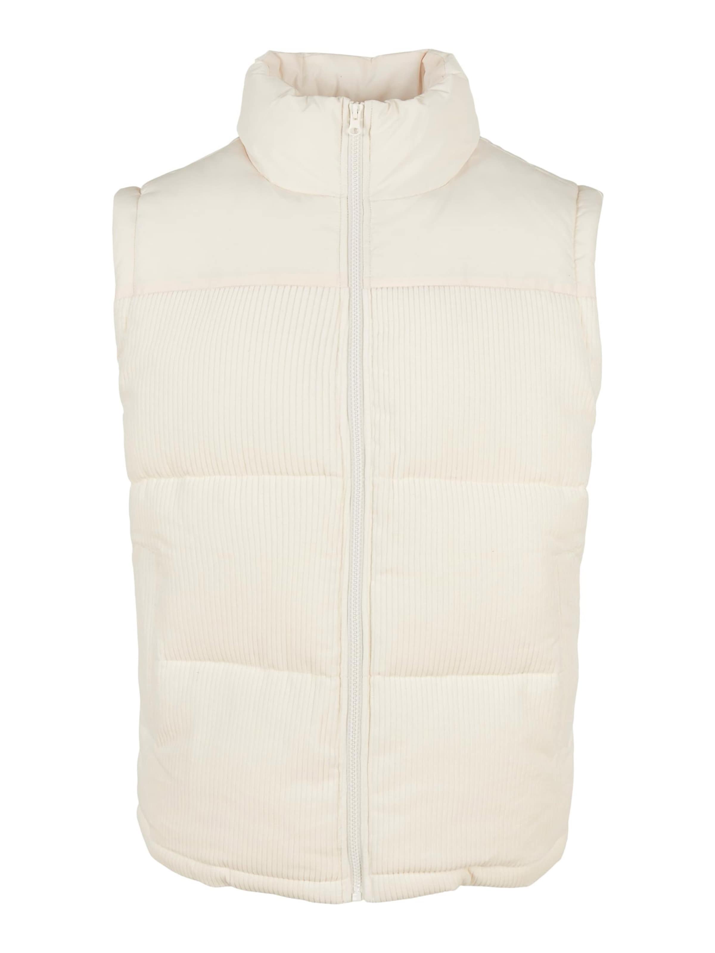 Gilet di Urban Classics in beige: frontale