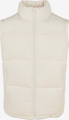 Urban Classics Vest in Beige: front