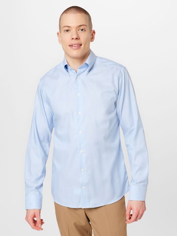 ETON Regular fit Button Up Shirt in Blue: front