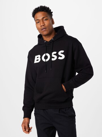 Sweat-shirt 'Sullivan' BOSS Black en noir : devant