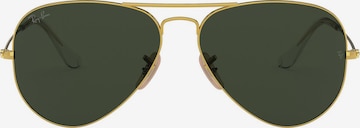 Ochelari de soare 'Aviator' de la Ray-Ban pe verde