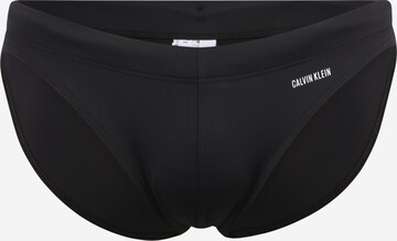 Calvin Klein Swimwear Badehose in Schwarz: predná strana