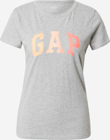 T-shirt GAP en gris : devant