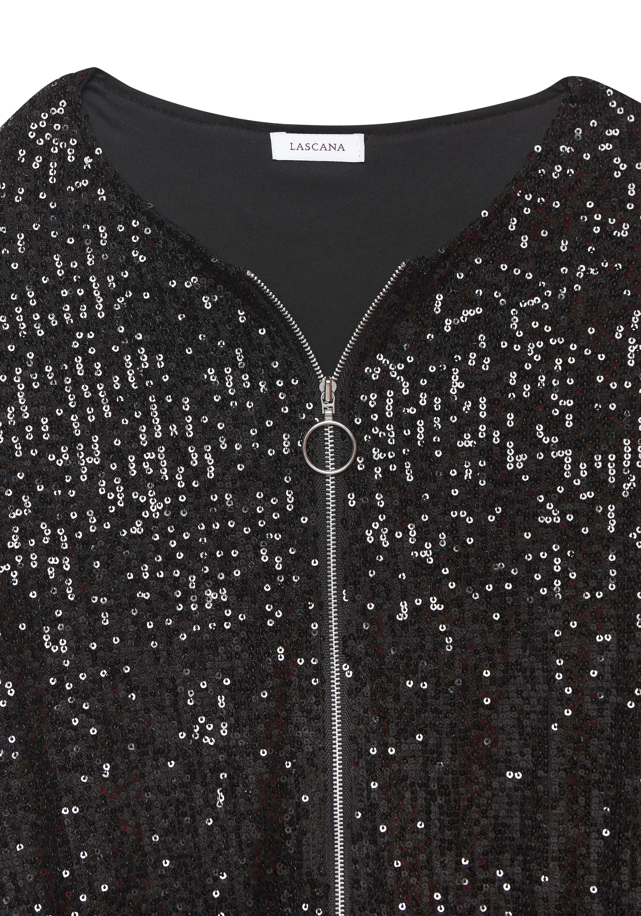 Veste mi-saison LASCANA en noir