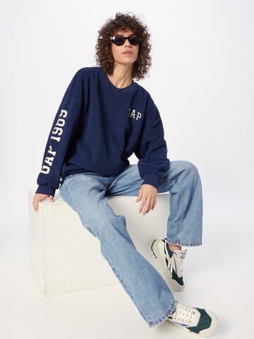 Sweat-shirt GAP en bleu