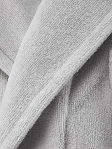LACOSTE Long Bathrobe 'LRENE' in Grey