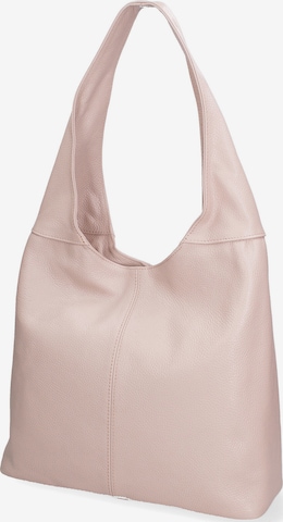 Sac bandoulière Gave Lux en rose : devant