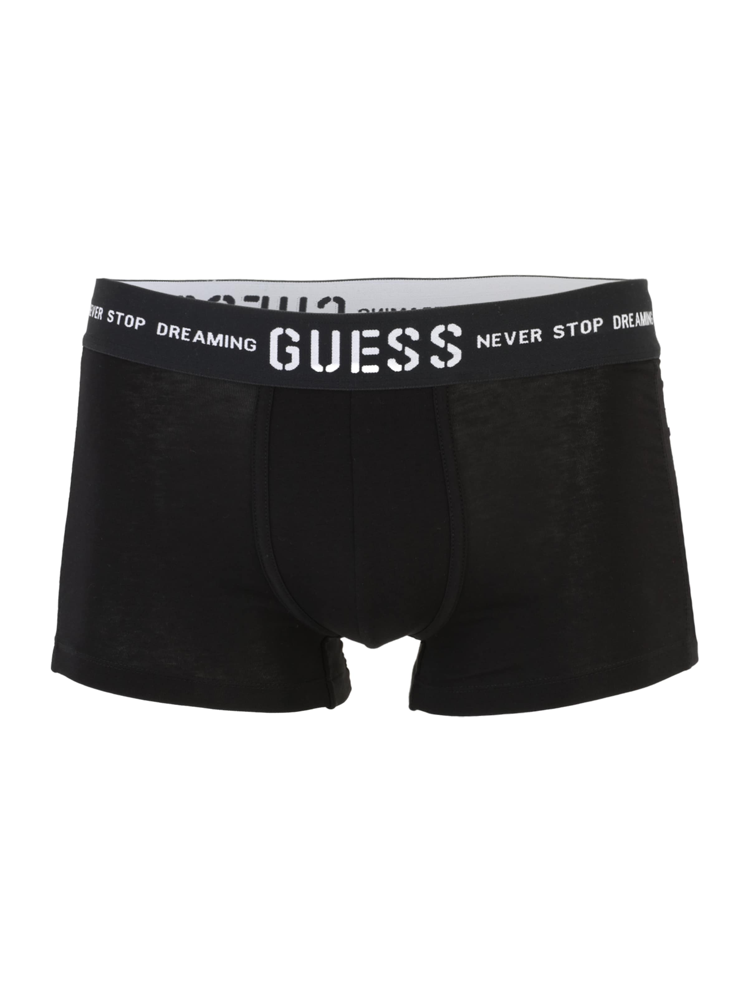 GUESS - Calzoncillo boxer 'LIAM' en negro: frente
