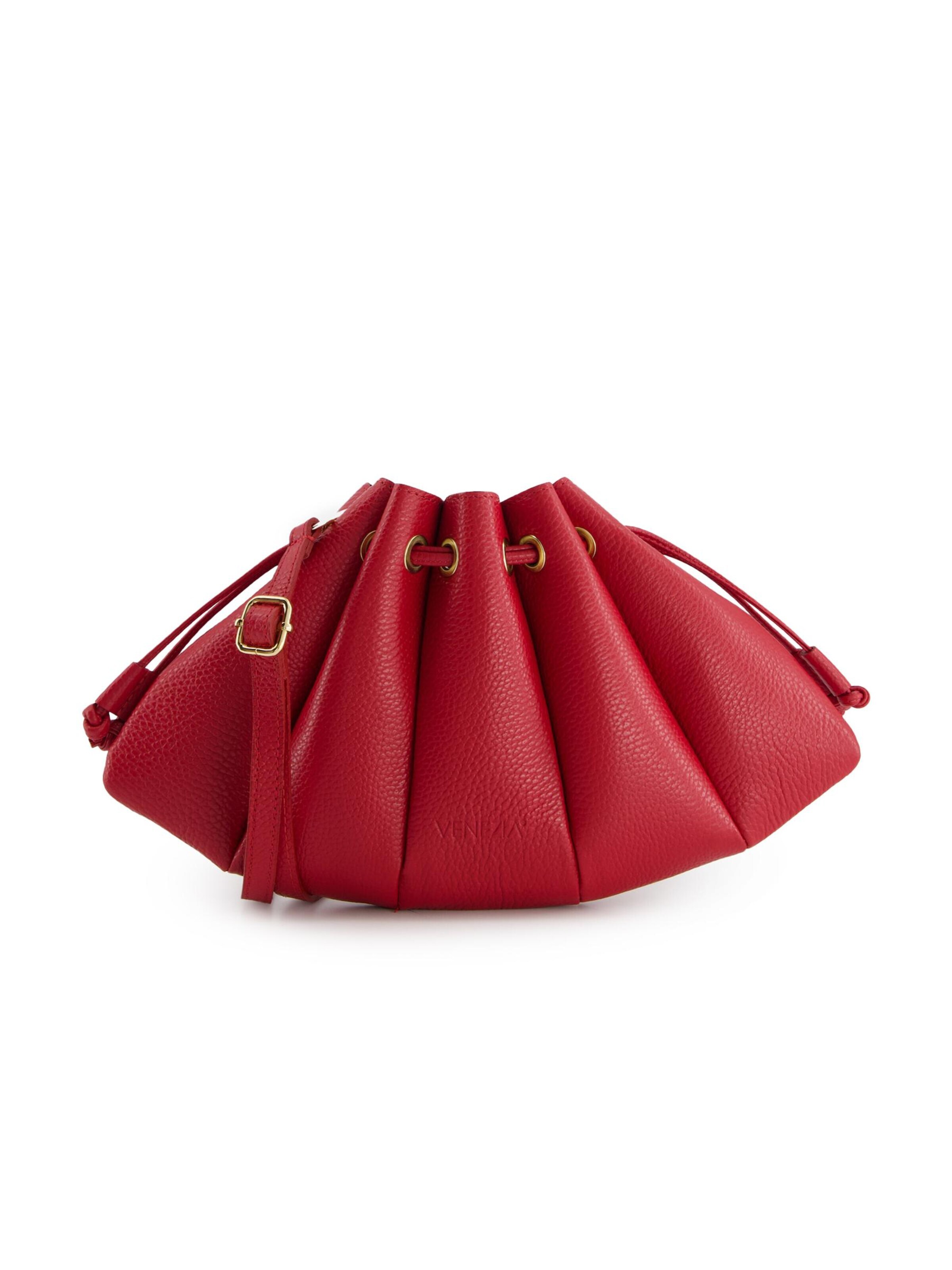 VENEZIA Pouch in Red: front