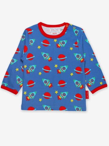 Toby Tiger Shirt 'Weltraum' in Blau: Vorderseite