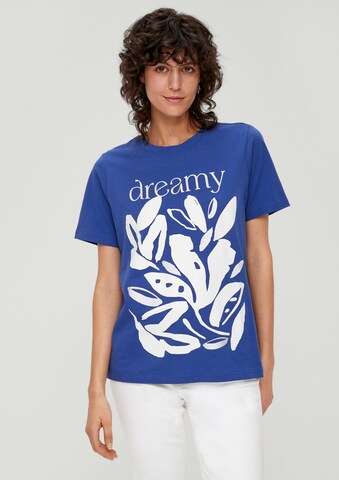 s.Oliver T-Shirt in Blau: predná strana