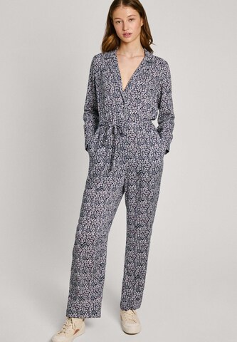 Combinaison ' LUCIE ' Pepe Jeans en bleu : devant