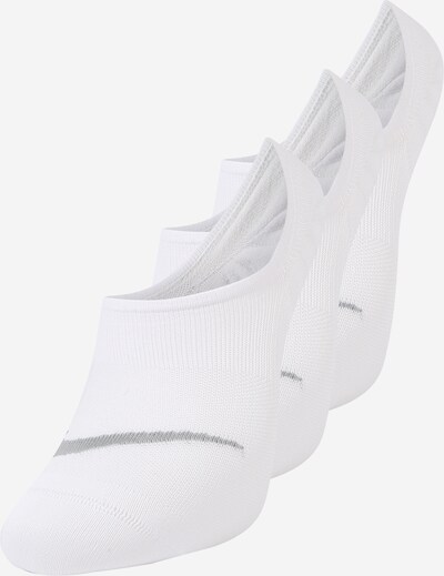 NIKE Chaussettes de sport en gris fumé / blanc, Vue avec produit