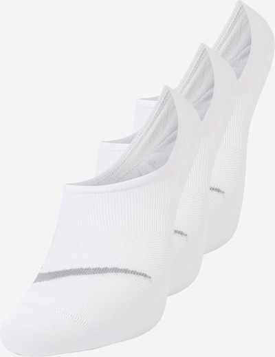 NIKE Chaussettes de sport en gris fumé / blanc, Vue avec produit