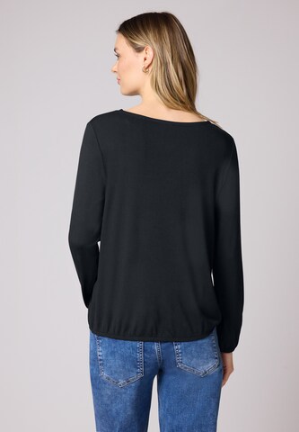 STREET ONE Shirt in Black