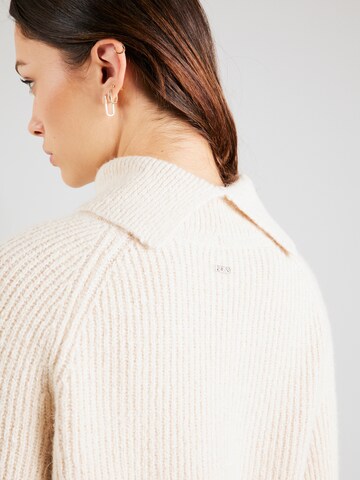 BOSS Pullover 'Fieste' in Beige