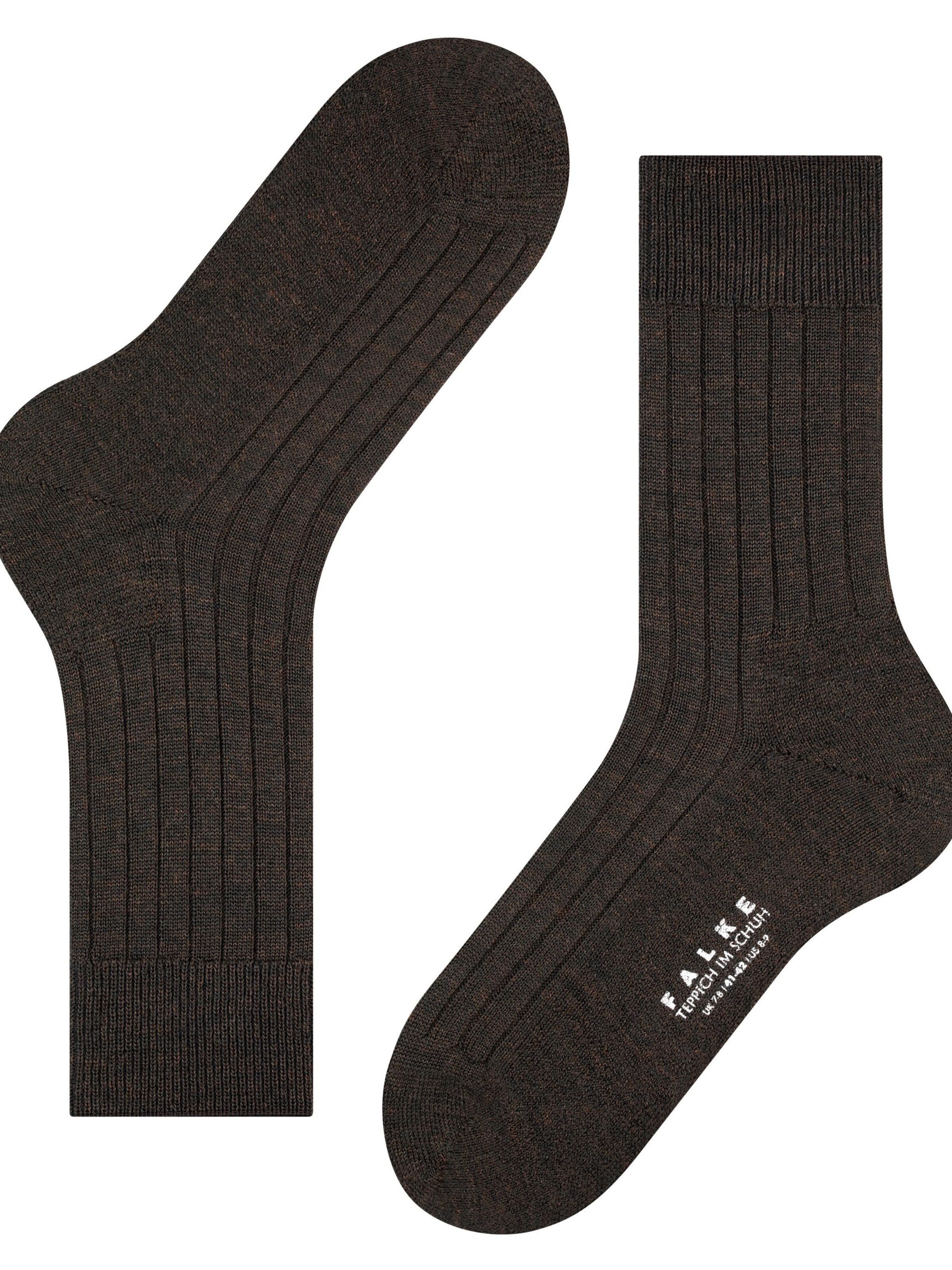 FALKE Socks 'Teppich im Schuh' in Brown