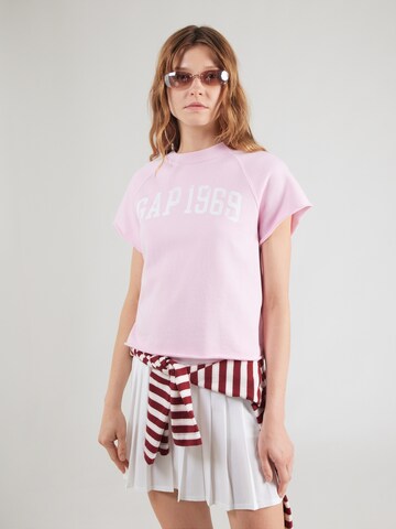 GAP Sweatshirt in Roze: voorkant