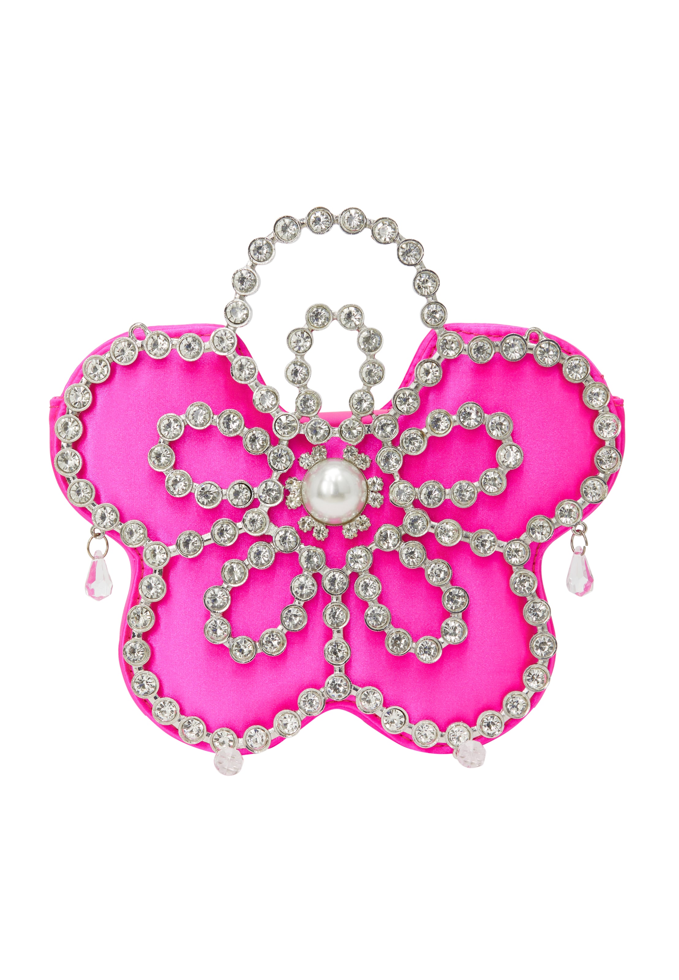 myMo at night Listová kabelka - Ružová: predná strana