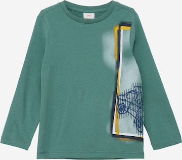 s.Oliver Shirt in Groen: voorkant